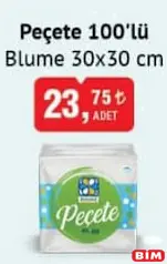 BLUME PEÇETE 100'LÜ